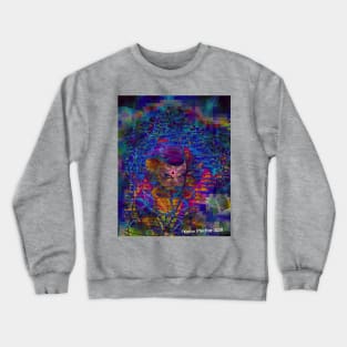 Abstract Alien Graffiti Design Crewneck Sweatshirt